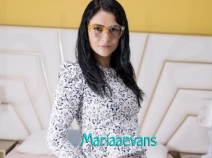 Mariaaevans